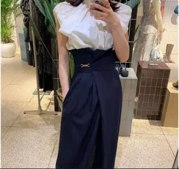 SNIDEL 비트 와이드 팬츠 스나이델