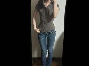 트루릴리젼 부츠컷 00s y2k