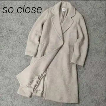 dinos soclose 베이지 체스터 코트