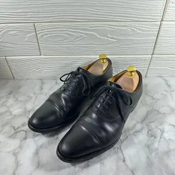 REGAL 블랙 가죽 스트레이트 팁 25cm