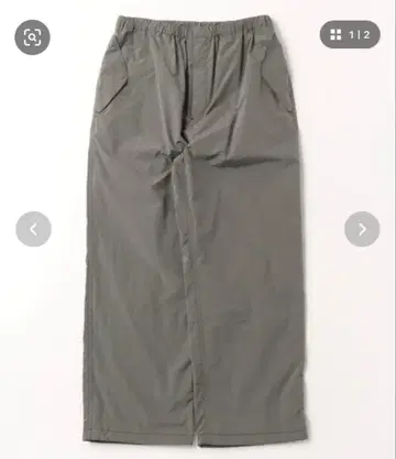 BEAUTY&YOUTH P/N 오버 팬츠 카키 나일론