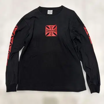 CHOPPERS 긴팔 T셔츠 블랙