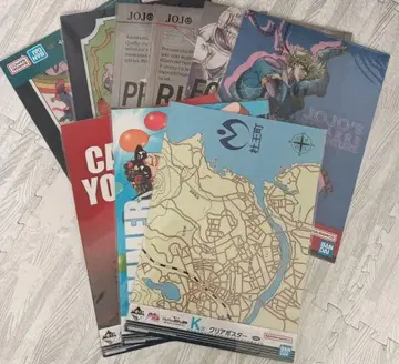 죠죠의 기묘한 모험 클리어 포스터