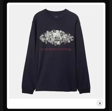 요루시카 태양 나가토 테츠야 포토 콜라주 롱T셔츠