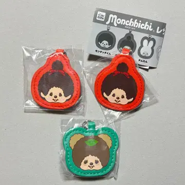 몬치치 가죽 느낌 키링 가챠