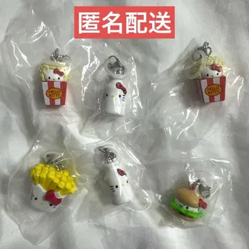 헬로키티 아메리칸 디자인 메지루시 액세서리 세미 컴플리트 +2개