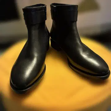 [ 새상품 ] GEOX 제오스 지퍼 사이드 블랙 부츠