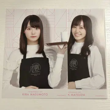 히나타자카46 사쿠라자카46 카페 한정판 포스터