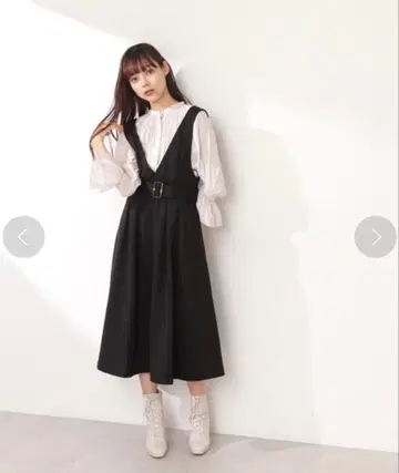 JILL by JILL STUART 저지 오버롤 스커트