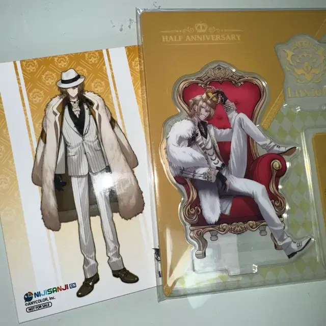 니지산지 EN 루카 아크릴 스탠드 엽서 일괄