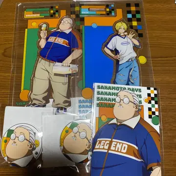 사카모토 데이즈 신 사카모토 아크릴 스탠드 캔뱃지 브로마이드 세트