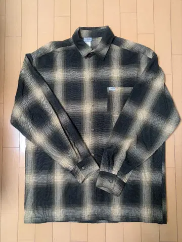 Caltop 칼탑 컬트 옴브레 체크 셔츠