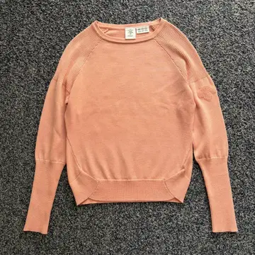 데상트 골프 긴팔 니트 스웨터 골프웨어 핑크 계열 사이즈 S