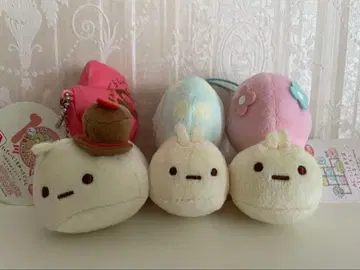스미코구라시 달팽이 봉제 인형 마스코트 3개 세트