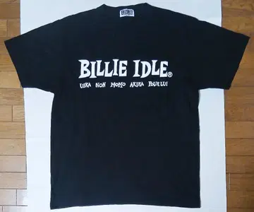 BILLIE IDLE TOUR LAST ORGY 블랙 T셔츠