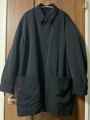 Y's for men 블랙 스텐카라 코트