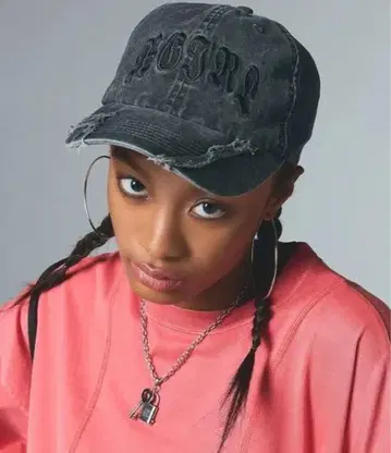 [ 완판 아이템 ] xgirl 블랙 데미지 캡