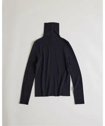 THE SHINZONE HIGH NECK RIB black