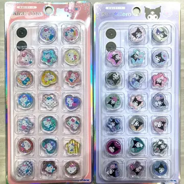 정품 산리오 키라코로 오하지키씰 키티 쿠로미