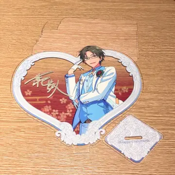 하트형 아크릴 스탠드 2종 세트 중국 하스미 케이토 앙스타