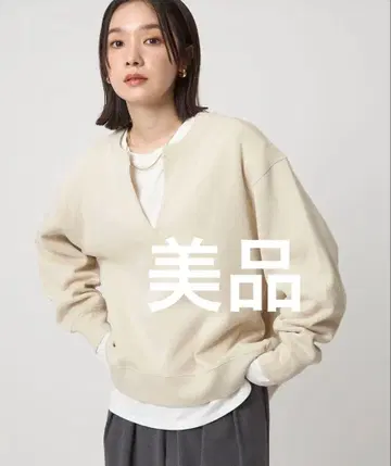 [ green label relaxing ] 더블 페이스 풀오버 티셔츠