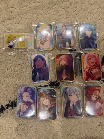 컬러풀 스테이지 캔뱃지 묶음 판매