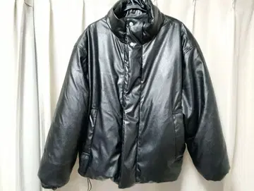 ZARA 블랙 다운 자켓 L