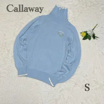 캘러웨이 터틀넥 니트 스웨터 골프웨어 S