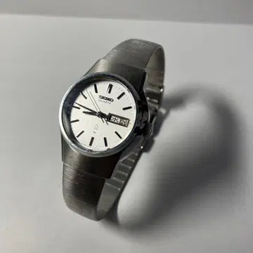 SEIKO 세이코 빈티지 여성용 손목시계 쿼츠 데이데이트 작동