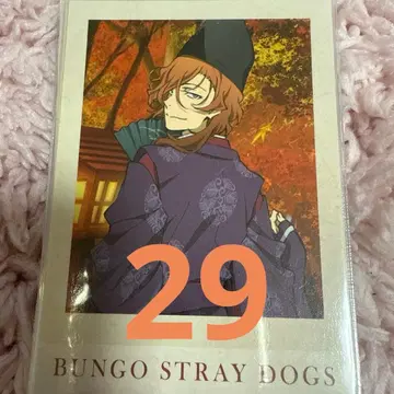 문호 스트레이독스 인스턴트 필름풍 카드 나카하라 츄야 헤이안 귀족