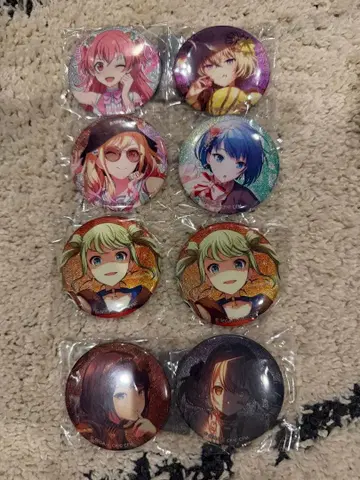 컬러풀 스테이지 캔뱃지 묶음 판매