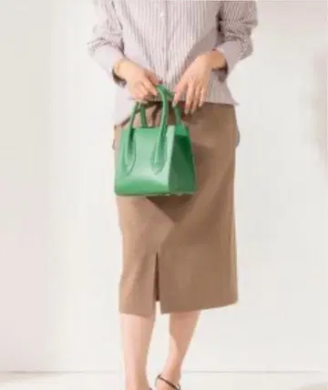 노리즈소피 워셔블 벨트 부착 타이트 스커트 AW 38