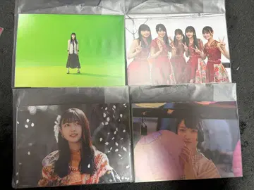 노기자카46 쿠보 시오리 솔로컷 브로마이드 졸업 콘서트 4팩 1