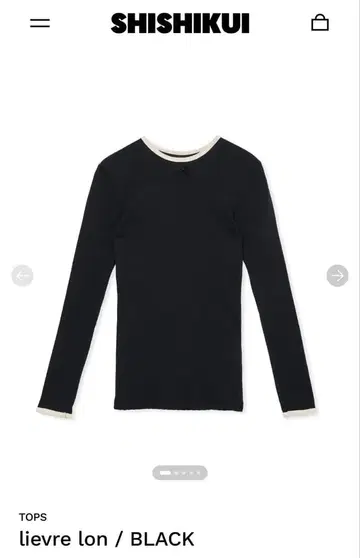 SHISHIKUI lievre lon 블랙 M 사이즈