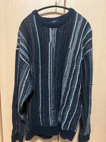 beams heart 스트라이프 니트