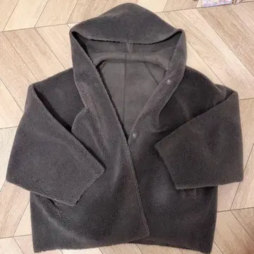 스태닝 루어 그레이 플리스 무스탕 코트 M 사이즈