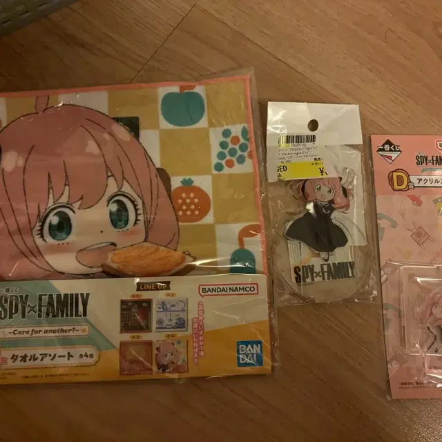 스파이패밀리 아냐 타월 아크릴스탠드