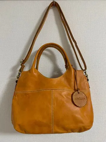 주케로 핸드백 2way 여성용 천연 가죽