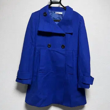 LUZ LINDA 코트 파란색 A 라인