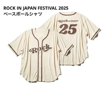 ROCK IN JAPAN 2025 베이스볼 셔츠