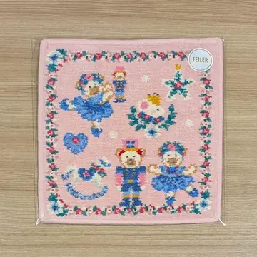 페이 WEB 한정판 리베 & 릴리아 더 너트 크래커 핑크 손수건