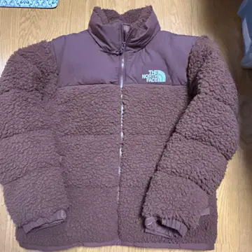 THE NORTH FACE 브라운 다운 자켓 눕시