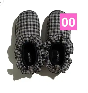 SUBU COYSEIO FLUFF CHECK PADDING SHOES