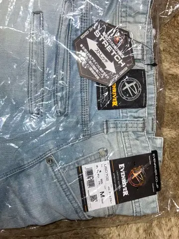 EVENRIVER 스트레치 데님 M 사이즈 아이스 블루