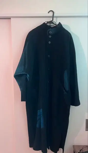 [ 클리닝 완료 ] BASISBROEK GREAT 스탠드 카라 롱 코트