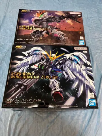 MGSD 건담 프라모델 발바토스 & 윙 제로 EW 2종 세트
