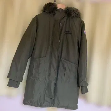 repipi armario 퍼 후드 다운 코트 M size