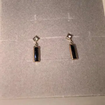 미사용 새상품 주얼리 TSUTSUMI 귀걸이 큐빅 지르코니아 k10