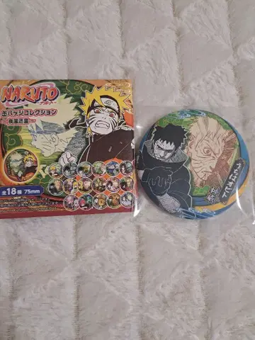 NARUTO 중국 상하이 점프샵 캔뱃지 우치하 오비토 N02