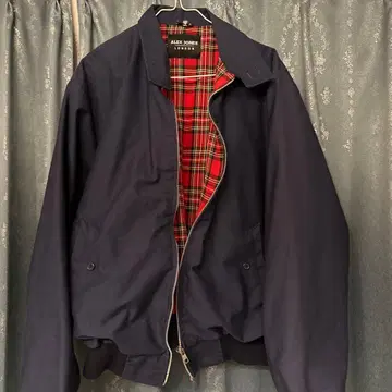 알렉스 존스 스윙탑 해링턴 자켓 블루종